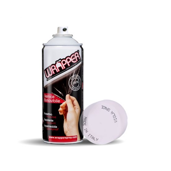 ΦΙΛΜ ΣΕ ΣΠΡΕΥ WRAPPER CLEAR ΡΟΖ-ΦΟΥΞΙΑ 400ml LAMPA – 1 ΤΕΜ.