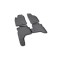 ΠΑΤΑΚΙΑ ΣΕ ΣΚΑΦΗ TPE ΛΑΣΤΙΧΟ ΓΙΑ MITSUBISHI PAJERO SPORT 1997-2008  ΣΕ ΜΑΥΡΟ ΧΡΩΜΑ NOVLINE - 4 ΤΕΜ.