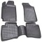 ΠΑΤΑΚΙΑ ΣΕ ΣΚΑΦΗ TPE ΛΑΣΤΙΧΟ ΓΙΑ HYUNDAI ELANTRA 3D 2007-2011  ΣΕ ΑΝΘΡΑΚΙ ΣΚΟΥΡΟ ΓΚΡΙ ΧΡΩΜΑ NOVLINE - 4 ΤΕΜ.
