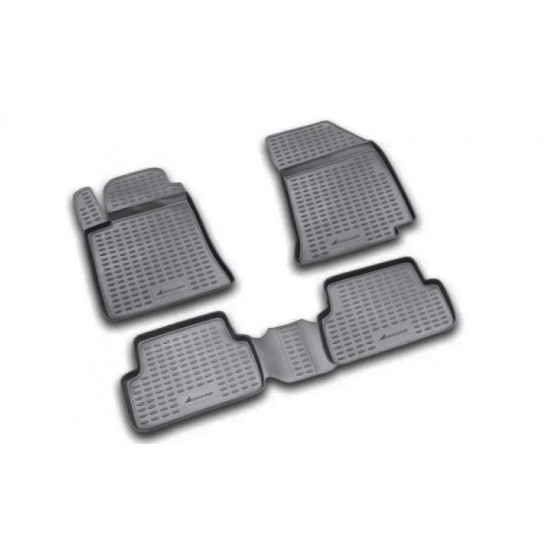 ΠΑΤΑΚΙΑ ΣΕ ΣΚΑΦΗ TPE ΛΑΣΤΙΧΟ ΓΙΑ RENAULT LAGUNA 2001-2007  ΣΕ ΜΑΥΡΟ ΧΡΩΜΑ NOVLINE - 4 ΤΕΜ.