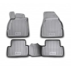ΠΑΤΑΚΙΑ ΣΕ ΣΚΑΦΗ TPE ΛΑΣΤΙΧΟ ΓΙΑ RENAULT MEGANE II 10/2002-10/2008  ΣΕ ΜΑΥΡΟ ΧΡΩΜΑ NOVLINE - 4 ΤΕΜ.