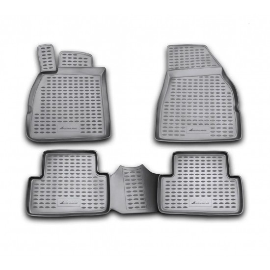 ΠΑΤΑΚΙΑ ΣΕ ΣΚΑΦΗ TPE ΛΑΣΤΙΧΟ ΓΙΑ RENAULT MEGANE II 10/2002-10/2008  ΣΕ ΜΑΥΡΟ ΧΡΩΜΑ NOVLINE - 4 ΤΕΜ.