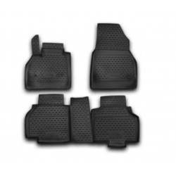 ΠΑΤΑΚΙΑ ΣΕ ΣΚΑΦΗ TPE ΛΑΣΤΙΧΟ ΓΙΑ RENAULT KANGOO 02/2008-2021  ΣΕ ΜΑΥΡΟ ΧΡΩΜΑ NOVLINE - 4 ΤΕΜ.
