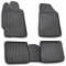 ΠΑΤΑΚΙΑ ΣΕ ΣΚΑΦΗ TPE ΛΑΣΤΙΧΟ ΓΙΑ TOYOTA CAMRY 07/2006-2011  ΣΕ ΑΝΘΡΑΚΙ ΣΚΟΥΡΟ ΓΚΡΙ ΧΡΩΜΑ NOVLINE - 4 ΤΕΜ.