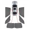 CarShades - ΚΟΥΡΤΙΝΑΚΙΑ  CAR SHADES ΓΙΑ HYUNDAI i30 5p 3/12+ - 6 ΤΕΜ. (PVC.HYU-I30-5-B)
