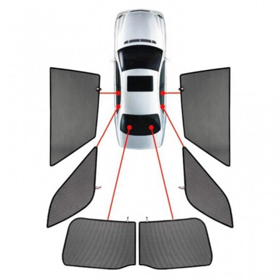 CarShades - ΚΟΥΡΤΙΝΑΚΙΑ  CAR SHADES ΓΙΑ SKODA YETI 5D 2009+ - 6 ΤΕΜ. (PVC.SKO-YETI-5-A)
