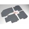 Cik - ΠΑΤΑΚΙΑ ΑΥΤΟΚΙΝΗΤΟΥ ΑΠΟ ΛΑΣΤΙΧΟ ΓΙΑ CITROEN C4 AIRCROSS 2010-2017 / PEUGEOT 4008 2012-2016 / MITSUBISHI ASX 2010-2012 ΣΕ ΜΑΥΡΟ ΧΡΩΜΑ ΜΕ ΚΟΥΜΠΩΜΑΤΑ - 4 ΤΕΜ. (RM.CI.0016/CK)