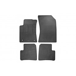 Cik - ΠΑΤΑΚΙΑ ΑΥΤΟΚΙΝΗΤΟΥ ΑΠΟ ΛΑΣΤΙΧΟ ΓΙΑ CITROEN C3 2016+ ΣΕ ΜΑΥΡΟ ΧΡΩΜΑ ΜΕ ΚΟΥΜΠΩΜΑΤΑ - 4 ΤΕΜ. (RM.CI.0022/CK)