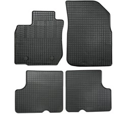 Cik - ΠΑΤΑΚΙΑ ΑΥΤΟΚΙΝΗΤΟΥ ΑΠΟ ΛΑΣΤΙΧΟ ΓΙΑ DACIA DUSTER 2X4 2010-2018 ΣΕ ΜΑΥΡΟ ΧΡΩΜΑ ΜΕ ΚΟΥΜΠΩΜΑΤΑ - 4 ΤΕΜ. (RM.DAC.0004/CK)