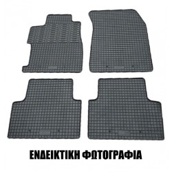 Cik - ΠΑΤΑΚΙΑ ΑΥΤΟΚΙΝΗΤΟΥ ΑΠΟ ΛΑΣΤΙΧΟ ΓΙΑ FORD CUSTOM TOURNEO ΑΥΤΟΜΑΤΟ 2ΘΕΣΙΟ 2012+ (1Η ΣΕΙΡΑ ΚΑΘΙΣΜΑΤΩΝ) ΣΕ ΜΑΥΡΟ ΧΡΩΜΑ ΜΕ ΚΟΥΜΠΩΜΑΤΑ - 3 ΤΕΜ. (RM.FO.0036/CK)