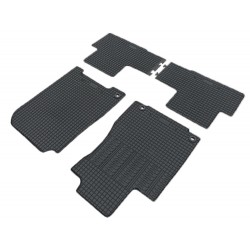 Cik - HONDA CR-V 2012-2017  ΠΑΤΑΚΙΑ ΛΑΣΤΙΧΟ ΣΕ ΜΑΥΡΟ ΧΡΩΜΑ ΜΕ ΚΟΥΜΠΩΜΑΤΑ - 4 ΤΕΜ. (RM.HO.0003/CK)