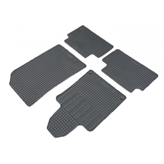 Cik - ΠΑΤΑΚΙΑ ΑΥΤΟΚΙΝΗΤΟΥ ΑΠΟ ΛΑΣΤΙΧΟ ΓΙΑ PEUGEOT 508 2011-2018 ΣΕ ΜΑΥΡΟ ΧΡΩΜΑ ΜΕ ΚΟΥΜΠΩΜΑΤΑ - 4 ΤΕΜ. (RM.PE.0016/CK)