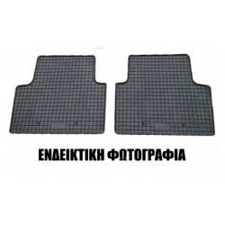 Cik - ΠΑΤΑΚΙΑ ΑΥΤΟΚΙΝΗΤΟΥ ΑΠΟ ΛΑΣΤΙΧΟ ΓΙΑ RENAULT EXPRESS 2D 2021+ ΣΕ ΜΑΥΡΟ ΧΡΩΜΑ ΜΕ ΚΟΥΜΠΩΜΑΤΑ - 2 ΤΕΜ. (RM.RE.0023/CK)