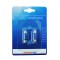 ΛΑΜΠΑΚΙΑ ΠΛΑΦΟΝΙΕΡΑΣ C5W 12V 5W SV8,5-8 11x36mm POWERTEC XENON BLUE 2ΤΕΜ.