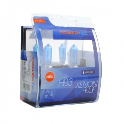 HB3 12V 65W P20d 5.000K POWERTEC XENON BLUE 2ΤΕΜ. M-TECH