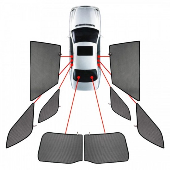 CarShades - ΚΟΥΡΤΙΝΑΚΙΑ  CAR SHADES ΓΙΑ BMW X7 (G07) 5D 2018+ - 8ΤΕΜ. (PVC.BMW-X7-5-A)