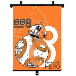 Amio - ΚΟΥΡΤΙΝΑΚΙ ΗΛΙΟΠΡΟΣΤΑΣΙΑΣ ΣΕ ΡΟΛΟ STAR WARS 36x45cm ΓΙΑ ΠΛΑΙΝΟ ΤΖΑΜΙ/ΠΙΣΩ ΠΑΡΜΠΡΙΖ - 1 Τεμ. (S59320/AM)