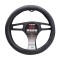 ΚΑΛΥΜΜΑ ΤΙΜΟΝΙΟΥ EASY BLACK ΜΑΥΡΟ ΜΕ LOGO SIMONI RACING OIKOΛΟΓΙΚΟ ΔΕΡΜΑ 37-39cm SIMONI RACING  - 1 τεμ.