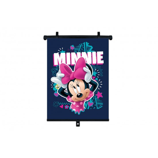 Amio - ΚΟΥΡΤΙΝΑΚΙ ΗΛΙΟΠΡΟΣΤΑΣΙΑΣ ΣΕ ΡΟΛΟ MINNIE 36x45cm ΓΙΑ ΠΛΑΙΝΟ ΤΖΑΜΙ/ΠΙΣΩ ΠΑΡΜΠΡΙΖ - 1 ΤΕΜ. (S9309/AM)