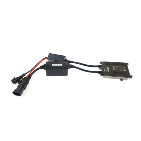 Amio - Kit Xenon H7M 6000K 35W CANBUS 12V με S1068 ballast για ισχυρό λευκό φωτισμό και σταθερή λειτουργία χωρίς σφάλματα στο καντράν με μεγάλη διάρκεια ζωής - 1 Σετ (01910/AM)