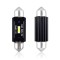 Amio - ΛΑΜΠΑΚΙΑ ΠΛΑΦΟΝΙΕΡΑΣ 39mm 12/24V 3,1W 5600K 1LED ULTRA BRIGHT CAN-BUS FESTOON (ΛΕΥΚΟ) - 2 ΤΕΜ. (02443/AM)
