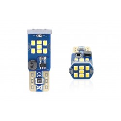 Amio - T10 W5W 12/24V LED 21xSMD ULTRABRIGHT 2016 CAN-BUS ΛΕΥΚΟ 2ΤΕΜ. (02445/AM)