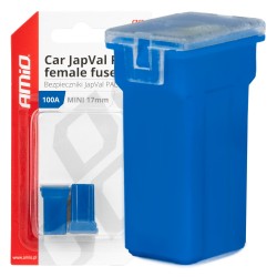 Amio - ΑΣΦΑΛΕΙΕΣ JapVal PAL ΜΙΝΙ 17mm ΘΗΛΥΚΕΣ 100A ΣΕ ΜΠΛΕ ΧΡΩΜΑ - 2 Τεμ. (03450/AM)