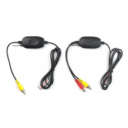 Amio - ΚΑΛΩΔΙΟ ΣΥΝΔΕΣΗΣ RCA ΜΕ ΠΟΜΠΟ & ΔΕΚΤΗ 12V 2.4Ghz (ΓΙΑ ΑΣΥΡΜΑΤΗ ΣΥΝΔΕΣΗ ΚΑΜΕΡΑΣ & ΟΘΟΝΗΣ) - 1 τεμ. (02486/AM)