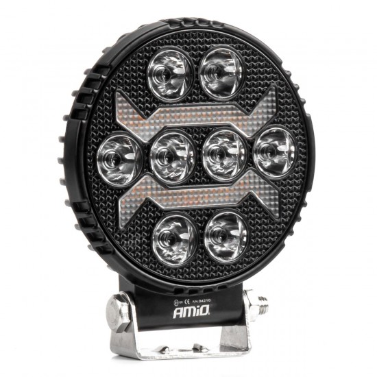 Amio - ΠΡΟΒΟΛΕΑΣ ΕΡΓΑΣΙΑΣ ΣΤΡΟΓΓΥΛΟΣ LED 54W 9-36V 10.000lm 6.500K AWL69 - 1 ΤΕΜ. (04210/AM)