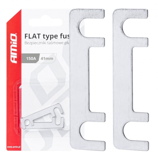 Amio - ΑΣΦΑΛΕΙΕΣ FLAT 41mm 150A - 2 Τεμ. (03495/AM)