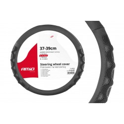 Amio - ΚΑΛΥΜΜΑ ΤΙΜΟΝΙΟΥ 37/39CM SWC-26 ΜΑΥΡΟ/ΓΚΡΙ - 1 τεμ. (02563/AM)