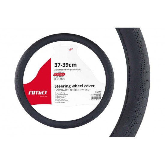 Amio - ΚΑΛΥΜΜΑ ΤΙΜΟΝΙΟΥ 37/39CM SWC-31 ΜΑΥΡΟ - 1 τεμ. (02568/AM)