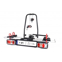 Amio – Βάση Ποδηλάτου Κοτσαδόρου TBC-02/2 για 2 E-Bike έως 60kg με Αναδίπλωση & Κλείδωμα για Ασφαλή Μεταφορά – 1 Τεμ. (02585/AM)