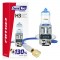 Amio - Λαμπτήρας Αλογόνου LumiTec Limited +130% τύπου H3 12V ισχύος 55W με βάση PK22s και λευκό φως 4300K για ενισχυμένη ορατότητα και μεγαλύτερη δέσμη έως 40m - 1 Τεμ. (02131/AM)