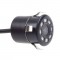 Amio – Κάμερα οπισθοπορείας HD-307 IR Night Vision με LED 18mm 12V, εξασφαλίστε απόλυτη ορατότητα στο σκοτάδι με υπέρυθρες διόδους για ασφαλές παρκάρισμα – 1 Τεμ. (02164/AM)