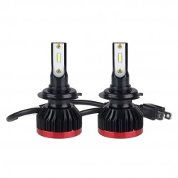 AMiO – LED H7 BF-Series 6.000K, απογειώστε τη νυχτερινή ορατότητα με ισχύ 50W και 3.100lm για κρυστάλλινο φωτισμό σε κάθε διαδρομή – 2 Τεμ. (02242/AM)