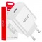 Amio - ΦΟΡΤΙΣΤΗΣ ΚΙΝΗΤΟY ΟΙΚΙΑΚΗ ΠΡΙΖΑ 1ΘΥΡΑ USB-C 20W 5V/3AQC ΛΕΥΚΟΣ - 1 ΤΕΜ. (03891/AM)