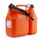 Amio - ΜΠΕΤΟΝΙ ΠΛΑΣΤΙΚΟ ΔΥΟ ΘΑΛΑΜΩΝ 6+2.5L ΚΑΤΑΛΗΛΛΟ ΓΙΑ ΚΑΥΣΙΜΑ ΠΡΑΣΙΝΟ ΜΕ ΧΩΝΙ - 1 TEM. (03208/AM)