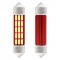 Amio – Λαμπάκια Πλαφονιέρας LED 41mm C5W C10W 12/24V 2.3W 5600K 20xSMD 4014 CANBUS για Ισχυρό Φωτισμό Εσωτερικού χωρίς Σφάλματα – Σετ 2 Τεμ. (01634/AM)