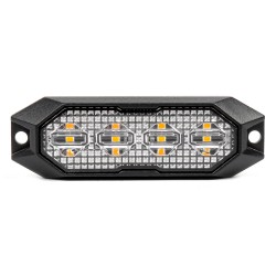 Amio - ΣΤΡΟΜΠΟ 12/24V 4xSMD LED 12W (4x3W) R65 R10 IP6K9K 95x30mm - 1 ΤΕΜ. (03929/AM)