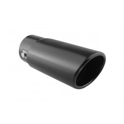 Amio - ΑΚΡΟ ΕΞΑΤΜΙΣΗΣ ΜΑΥΡΟ 165x86mm Φ37>54mm - 1 τεμ. (02351/AM)
