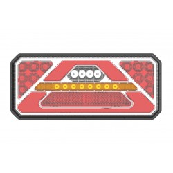 Amio - ΦΑΝΑΡΙ ΠΙΣΙΝΟ ΑΡΙΣΤΕΡΟ RCL-02-L 10-30V LED 236x104x40mm ΜΕ ΚΑΛΩΔΙΟ 1ΤΕΜ (02364/AM)