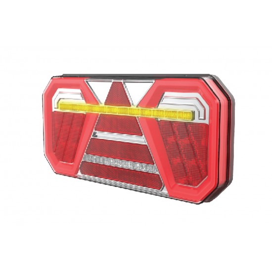 Amio - ΦΑΝΑΡΙ ΠΙΣΙΝΟ ΔΕΞΙ RCL-04-R 10-30V LED 305x140x35mm ΜΕ ΚΑΛΩΔΙΟ 1ΤΕΜ (02369/AM)