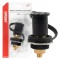 Amio - ΠΟΛΟΣ ΜΠΑΤΑΡΙΑΣ ΑΡΝΗΤΙΚΟΣ 3/8'' M10 max.48V 250A ΣΕ ΜΑΥΡΟ ΧΡΩΜΑ ΜΕ ΚΑΠΑΚΙ - 1 Τεμ. (03813/AM)