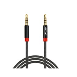 Amio - ΚΑΛΩΔΙΟ ΣΥΝΔΕΣΗΣ AUX MINI JACK>JACK 3,5mm 100cm - 1 TEM. (03269/AM)