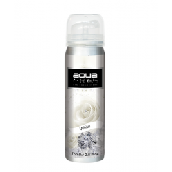 Aqua - ΑΡΩΜΑΤΙΚΟ ΑΥΤΟΚΙΝΗΤΟΥ ΣΕ ΣΠΡΕΙ (SPRAY) ΜΕ ΑΡΩΜΑ WHITE MUSK FLOWERS SERIES 75ml AQUA - 1 TEM. (10-205/AQ)