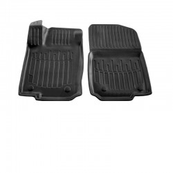 Race Axion - Πατάκια Για Mercedes Benz GLE-Class (W166/C292) / GLS-Class (X166) 2011-2019 5πορτο Λάστιχο Σκαφάκια Προστατευτικά Με Κουμπώματα Για Επιβατικά Αυτοκίνητα - 2 τεμ. (5012012/ST)