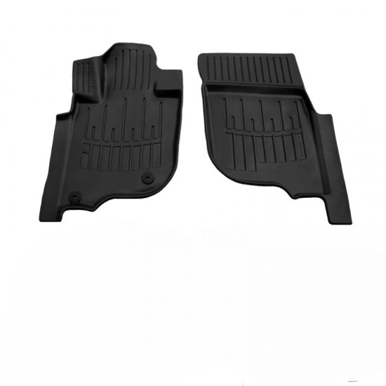 Race Axion - Πατάκια Για Fiat Fullback 2016> / Mitsubishi L200 2015-2023 / Pajero Sport 2015> Λάστιχο Σκαφάκια Προστατευτικά Με Κουμπώματα Για Επιβατικά Αυτοκίνητα - 2 τεμ. (5013022/ST)