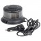 Amio - ΦΑΡΟΣ ΦΙΜΕ HEAVY DUTY W28M 12/24V ΠΟΡΤΟΚΑΛΙ 16LED ΜΑΓΝΗΤΙΚΟΣ/ΒΙΔΩΤΟΣ ΜΕ ΦΙΣ ΑΝΑΠΤΗΡΑ Υ89mm Φ110mm - 1 τεμ. (04108/AM)