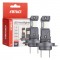 Amio - ΛΑΜΠΕΣ LED H7/H18 12V 60W 6.000K 5.600lm +400% LED CAN-BUS HYBRID SERIES - 2 ΤΕΜ. (04115/AM)